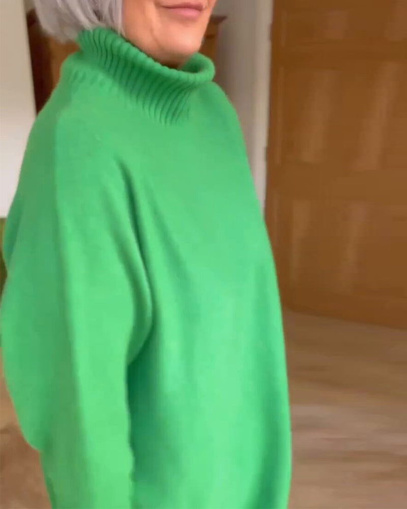 Pullover Choker Grundmodell Freizeitstil