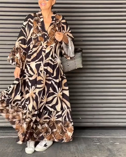 Luftiges Bedrucktes Urlaubskleid