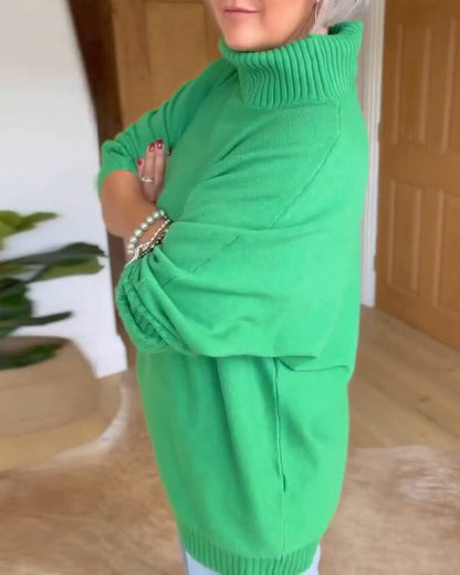 Pullover Choker Grundmodell Freizeitstil