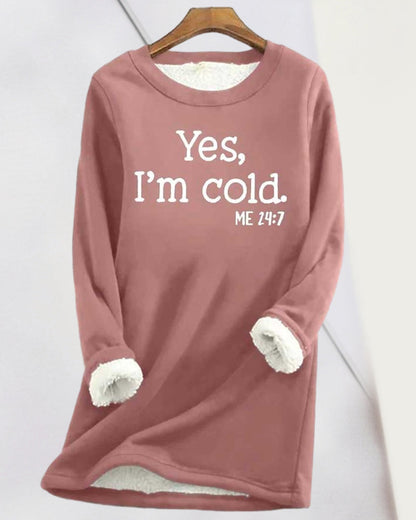 Englischer bedruckter Pullover Sweatshirt