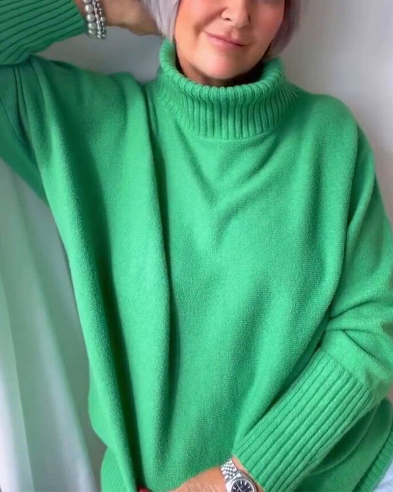 Pullover Choker Grundmodell Freizeitstil