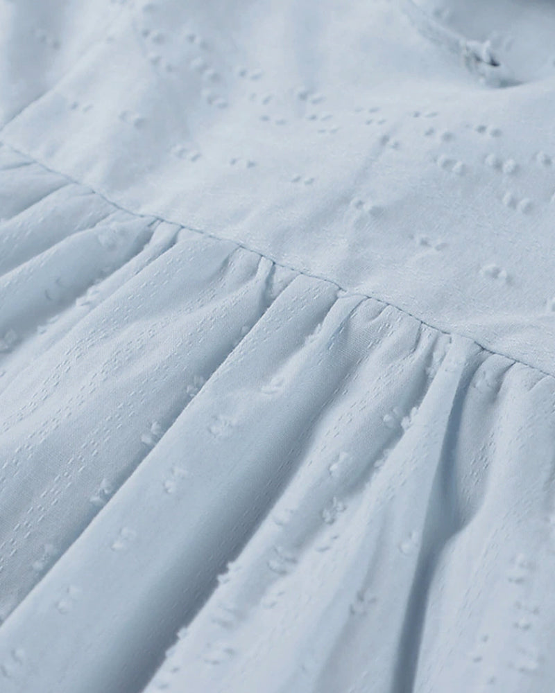 Resort-Taschen Kleid in Uni