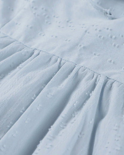 Resort-Taschen Kleid in Uni