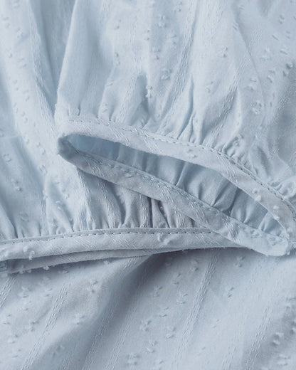 Resort-Taschen Kleid in Uni