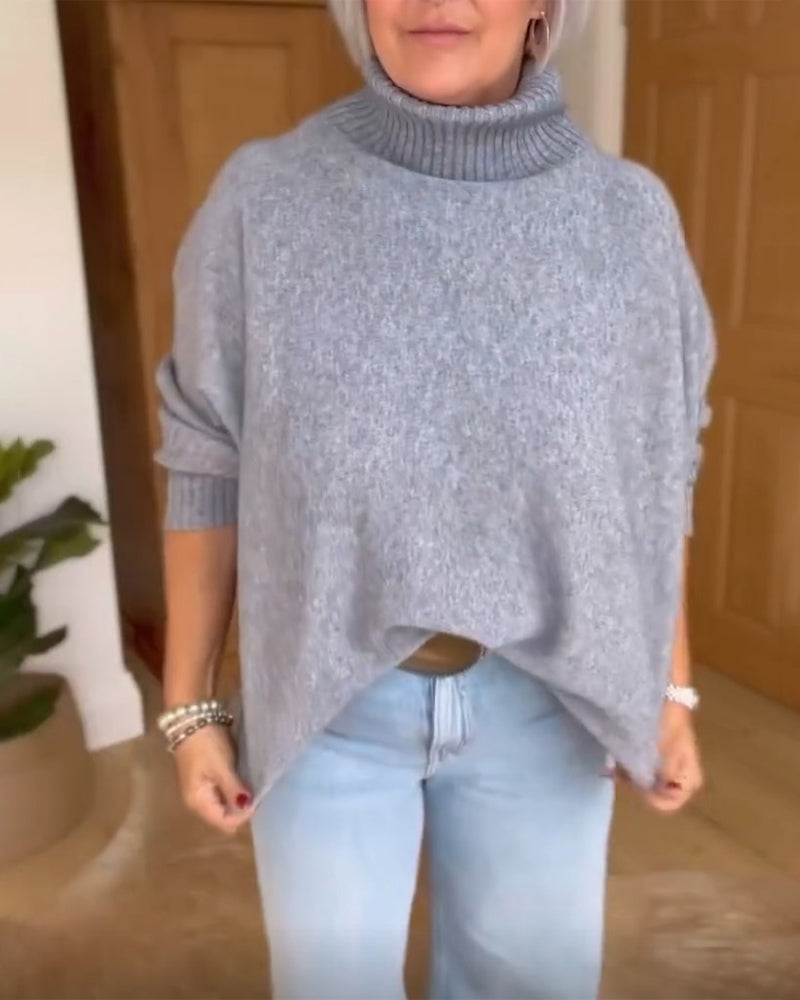 Pullover Choker Grundmodell Freizeitstil