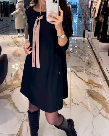 Elegantes knielanges Kleid mit Trägern