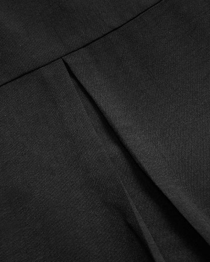 Gestreifter Pailletten-Knopf-Casual-Top