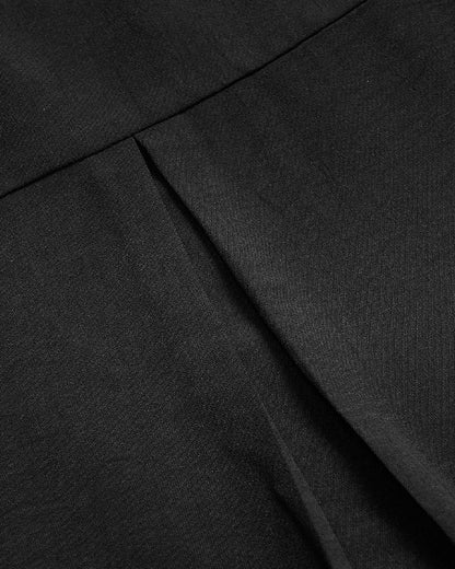 Gestreifter Pailletten-Knopf-Casual-Top