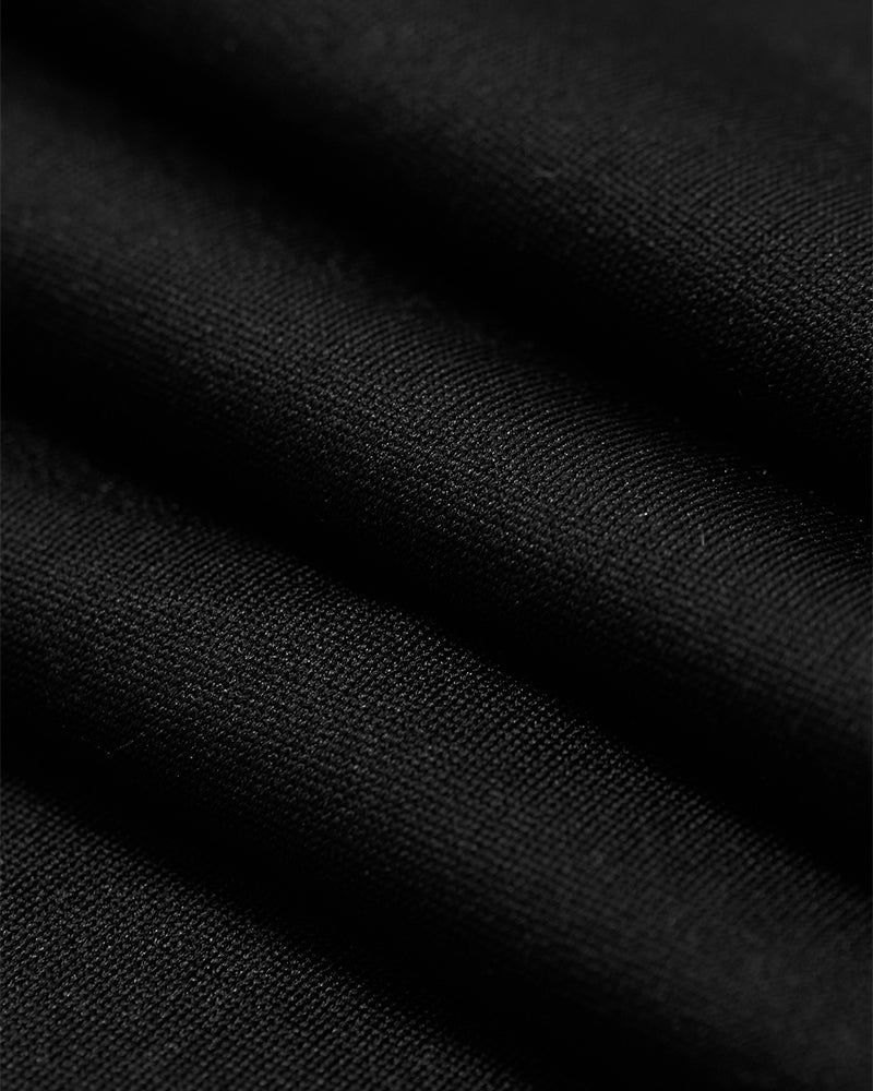 Enganliegendes Langarm-T-Shirt