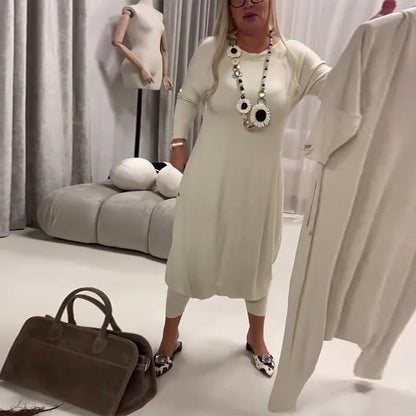 Einfarbiger Langarm-Casual-Overall