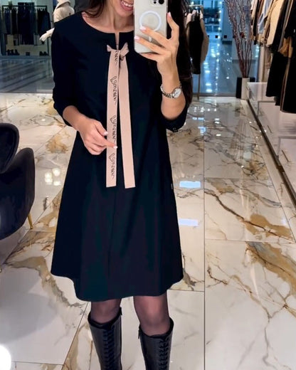 Elegantes knielanges Kleid mit Trägern