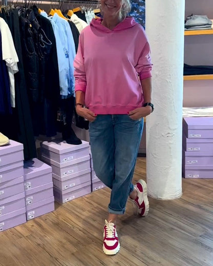 Gradientfarbiger lässiger Hoodie