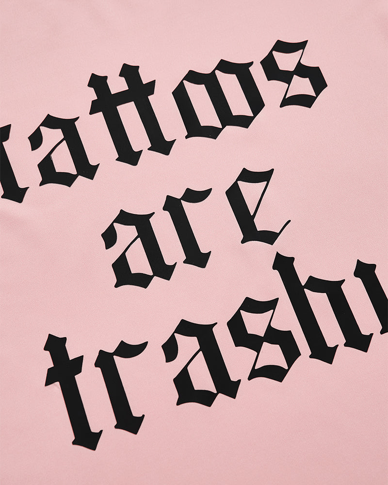 Enganliegendes Langarm-T-Shirt