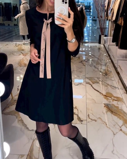 Elegantes knielanges Kleid mit Trägern