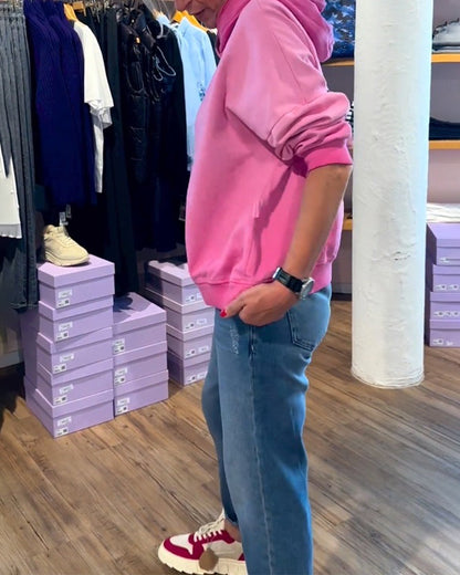 Gradientfarbiger lässiger Hoodie